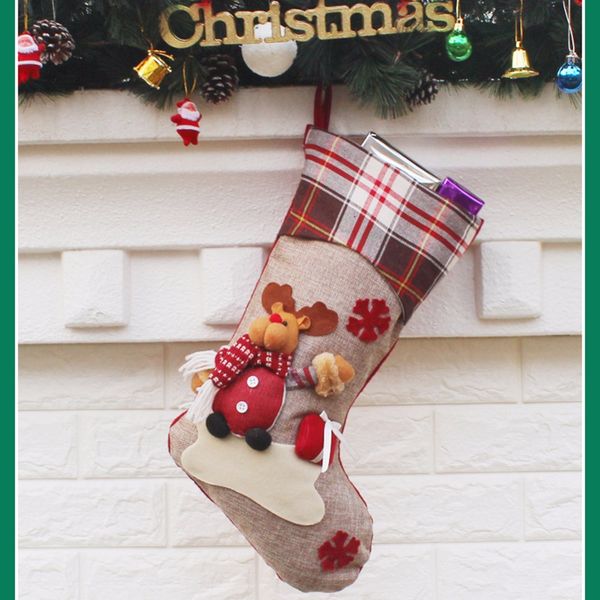 2018 christmas stockings santa snowman socks kids gift bags christmas tree hanging ornaments noel navidad new year decor
2018 christmas stockings santa snowman socks kids gift bags christmas tree hanging ornaments noel navidad new year decor
