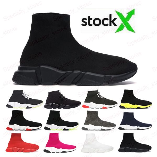 luxury designer speed socks casual shoes all black white fashion trainers runner triple black lace up red flat heavy sole sneakers 36-45
luxury designer speed socks casual shoes all black white fashion trainers runner triple black lace up red flat heavy sole sneakers 36-45