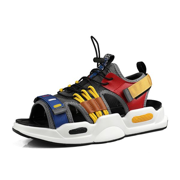 summer men sandals hook&loop men's summer shoes 2020 fashion colorful casual beach shoes size 39-44
summer men sandals hook&loop men's summer shoes 2020 fashion colorful casual beach shoes size 39-44