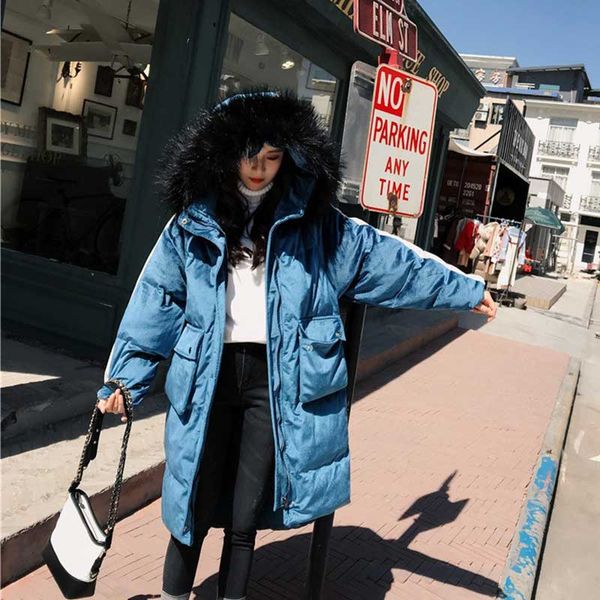 women fashion parkas thicken long jacket cotton-padded winter coat down jacket female hoodies faux fur street snow wear outwear, Black
women fashion parkas thicken long jacket cotton-padded winter coat down jacket female hoodies faux fur street snow wear outwear, Black