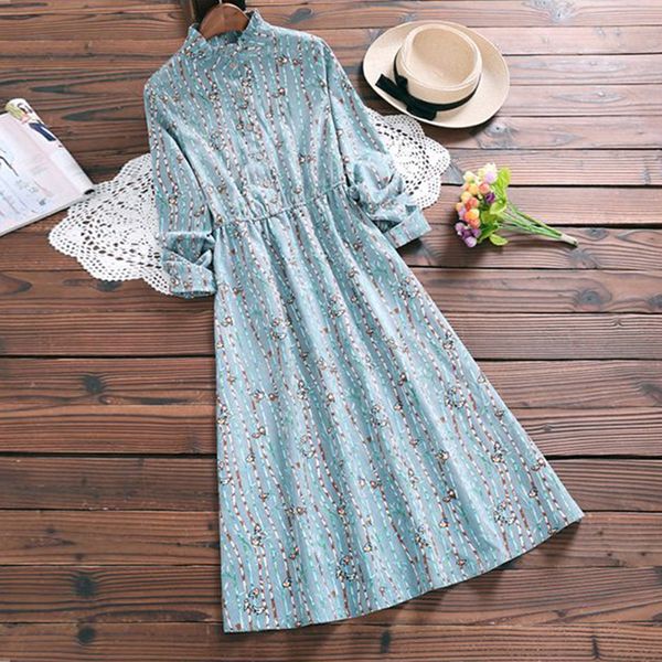 2019 boho floral office dress autumn vintage printing long shirt dress women casual long sleeve cotton loose party vestidos, Black;gray
2019 boho floral office dress autumn vintage printing long shirt dress women casual long sleeve cotton loose party vestidos, Black;gray