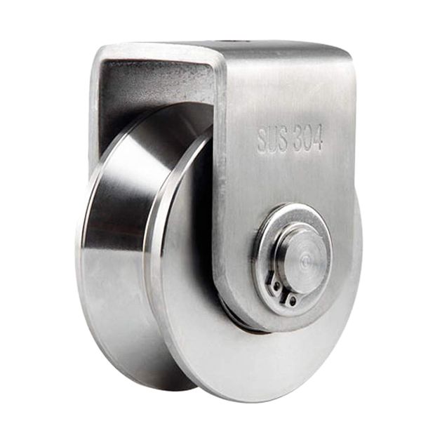 2 inch v type pulley roller 304 stainless steel sliding gate roller wheel bearing for material handling and moving
2 inch v type pulley roller 304 stainless steel sliding gate roller wheel bearing for material handling and moving