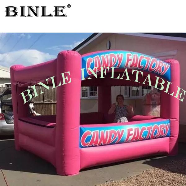 outdoor portable pink 3m inflatable candy floss stall inflatable concession stand tent inflatable carnival food booth for advertising
outdoor portable pink 3m inflatable candy floss stall inflatable concession stand tent inflatable carnival food booth for advertising