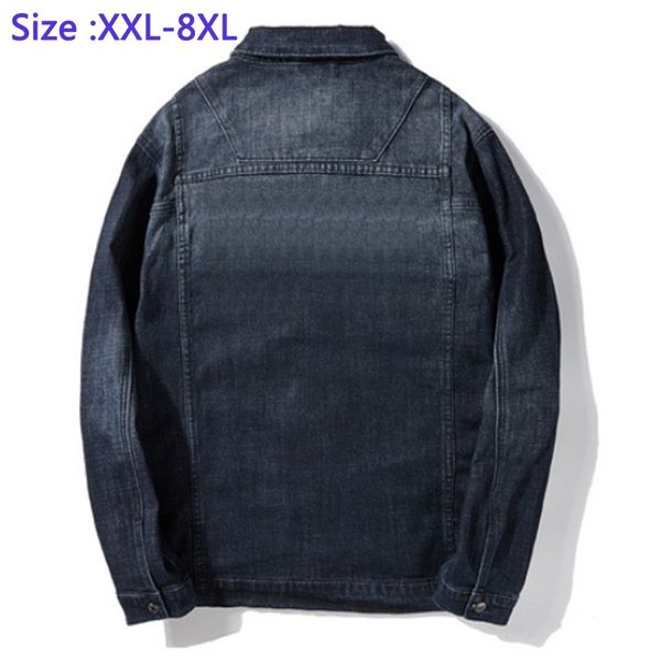 men's jackets denim jacket 97% cotton jackek for thick casual super large coat mens fat guys plus size 2xl -5xl6xl7xl8xl, Black;brown
men's jackets denim jacket 97% cotton jackek for thick casual super large coat mens fat guys plus size 2xl -5xl6xl7xl8xl, Black;brown