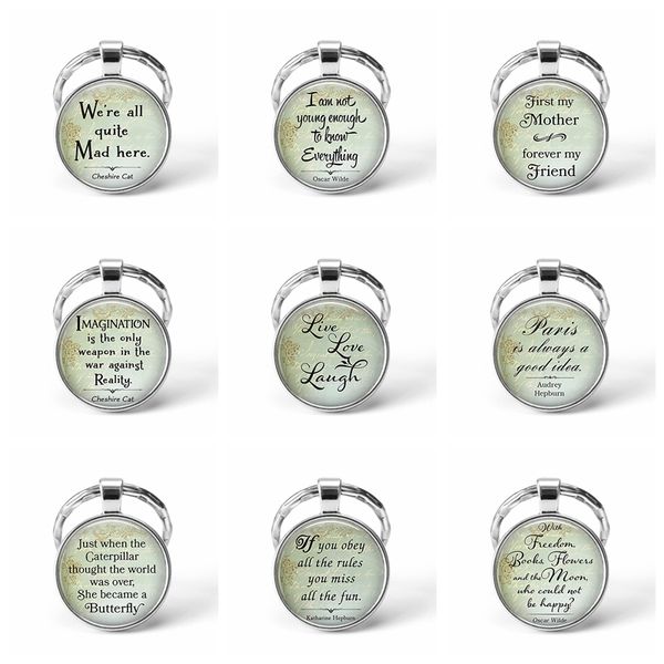 fashion jewelry alice in wonderland key chains cheshire cat funny quote jewelry glass cabochon keychain gift for friends, Slivery;golden
fashion jewelry alice in wonderland key chains cheshire cat funny quote jewelry glass cabochon keychain gift for friends, Slivery;golden