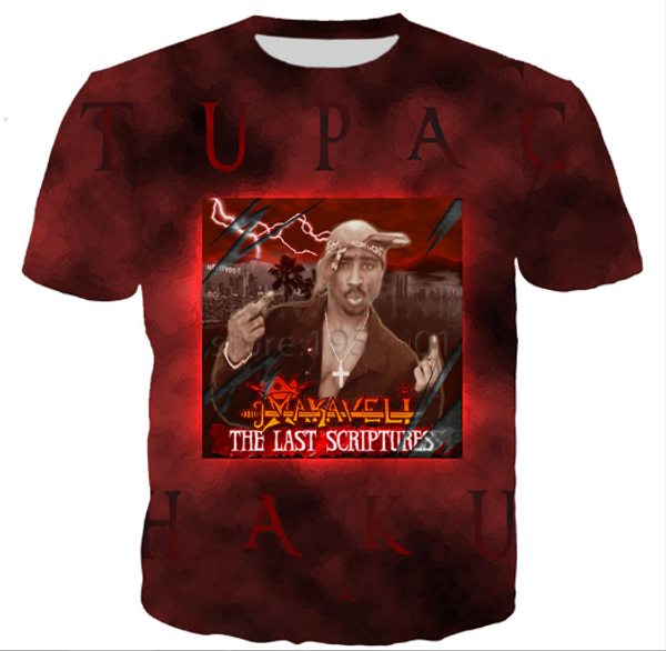 popular singer rapper tupac 2pac t shirt men women funny 3d print summer short sleeve o neck crewneck casual a176, White;black
popular singer rapper tupac 2pac t shirt men women funny 3d print summer short sleeve o neck crewneck casual a176, White;black