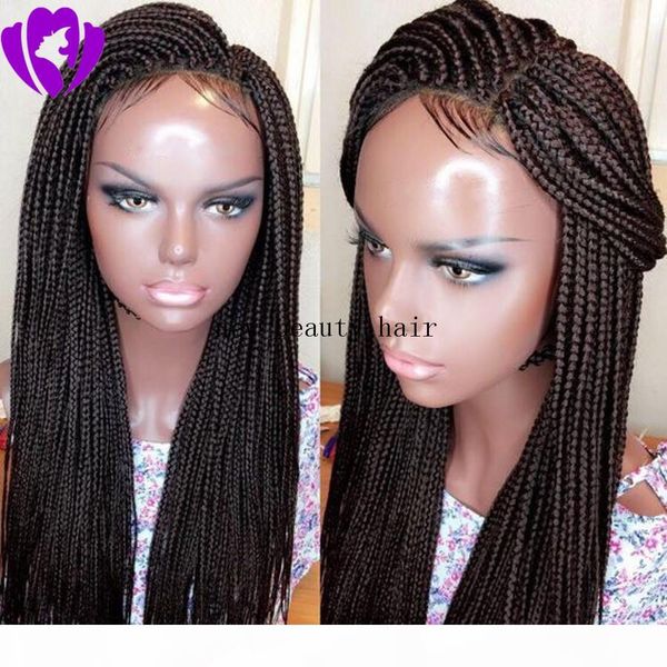 26inch black box braids long wigs with baby hair glueless synthetic lace front women wigs heat resistant wigs for women
26inch black box braids long wigs with baby hair glueless synthetic lace front women wigs heat resistant wigs for women