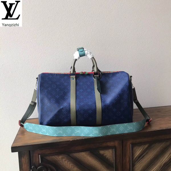 yangzizhi new m43855 blue keepall 45 travel bag handbags bags handles shoulder bags totes evening cross body bag
yangzizhi new m43855 blue keepall 45 travel bag handbags bags handles shoulder bags totes evening cross body bag