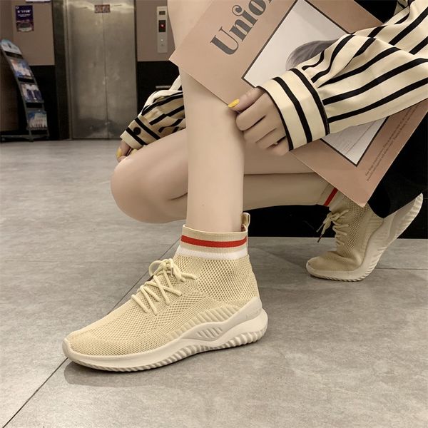 high sneakers women flying woven breathable platform sports shoes woman slip on summer autumn socks walking footwear trainer
high sneakers women flying woven breathable platform sports shoes woman slip on summer autumn socks walking footwear trainer