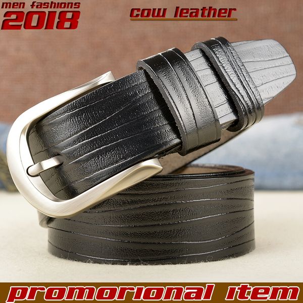 genuine leather belts for men 2018 new male pin buckle jeans cowboy men belt leather waist belt, Black;brown
genuine leather belts for men 2018 new male pin buckle jeans cowboy men belt leather waist belt, Black;brown