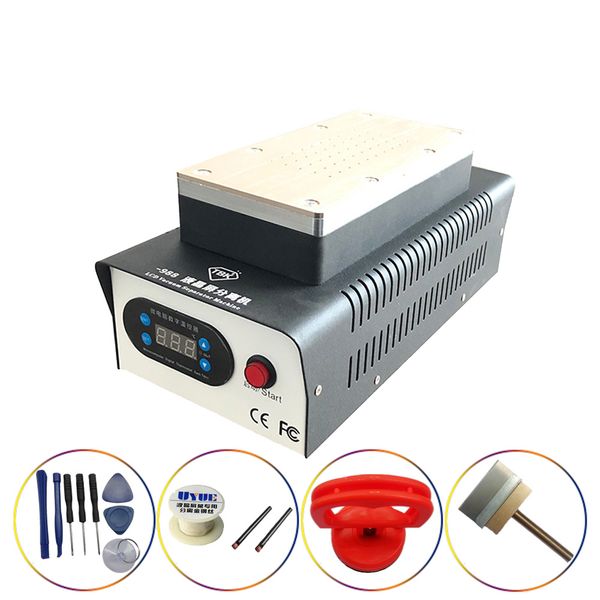 tbk-988 dual vacuum pump manual separator + double pump lcd screen splitter oca glue removal separator for curved screen
tbk-988 dual vacuum pump manual separator + double pump lcd screen splitter oca glue removal separator for curved screen