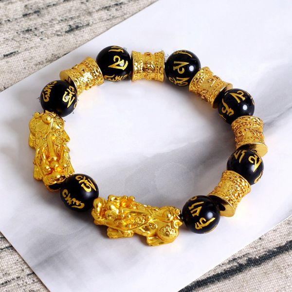 fashionable natural stone black obsidian pixiu bracelet pixiu lucky brave troops charms jewelry for women & men
fashionable natural stone black obsidian pixiu bracelet pixiu lucky brave troops charms jewelry for women & men