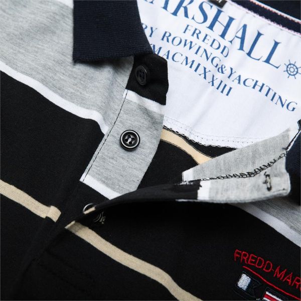 fredd marshall summer new 2019 polo shirt men striped polo shirt men 100% cotton business casual homme polos with embroidery 044, White;black
fredd marshall summer new 2019 polo shirt men striped polo shirt men 100% cotton business casual homme polos with embroidery 044, White;black