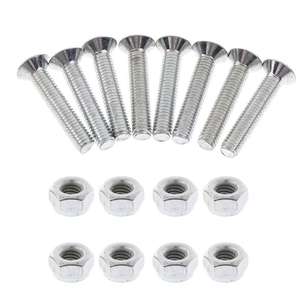 8 pairs skateboard hardware screws longboard mounting bolts and nuts outdoor accessories
8 pairs skateboard hardware screws longboard mounting bolts and nuts outdoor accessories
