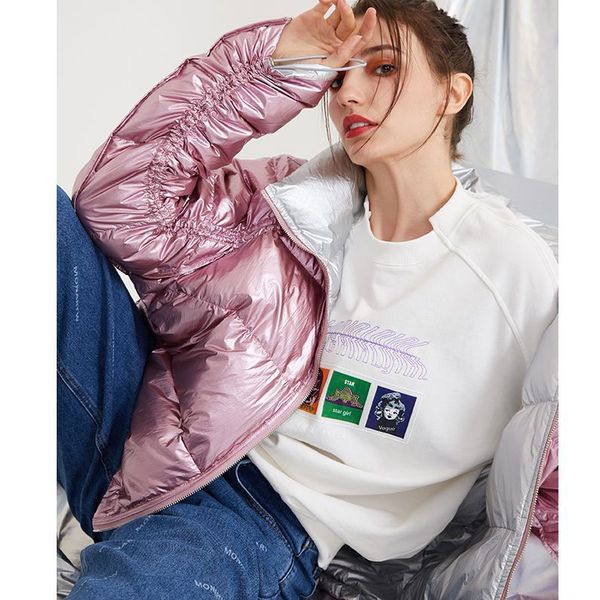 womens designer down parkas fashion luxury winter down jacket women loose positive and negative wear thick short coat brand parkas, Black
womens designer down parkas fashion luxury winter down jacket women loose positive and negative wear thick short coat brand parkas, Black