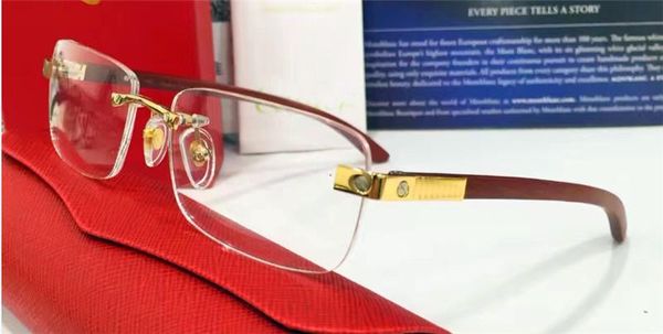 wholesale-square frame wooden legs optical for men rimless gold plated quallity with case 18k gold plated, Silver
wholesale-square frame wooden legs optical for men rimless gold plated quallity with case 18k gold plated, Silver