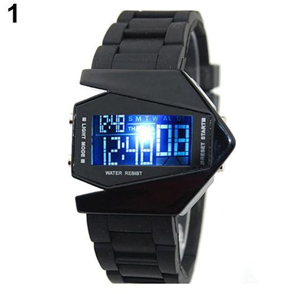 2018 new arrival irregular cool reloj led digital electronic wrist watches fashion airplane watch designer reloj pulsera, Slivery;brown
2018 new arrival irregular cool reloj led digital electronic wrist watches fashion airplane watch designer reloj pulsera, Slivery;brown