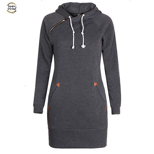 winter warm hooded dresses pocket long sleeved casual mini dress sportwear women clothings lx130 designer clothes, Black;gray
winter warm hooded dresses pocket long sleeved casual mini dress sportwear women clothings lx130 designer clothes, Black;gray
