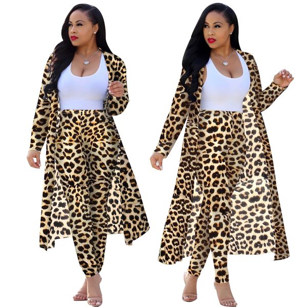 2 piece sets women leopard long cardigan kimono coat + bodycon pants female two piece sets tracksuit outfits, White
2 piece sets women leopard long cardigan kimono coat + bodycon pants female two piece sets tracksuit outfits, White