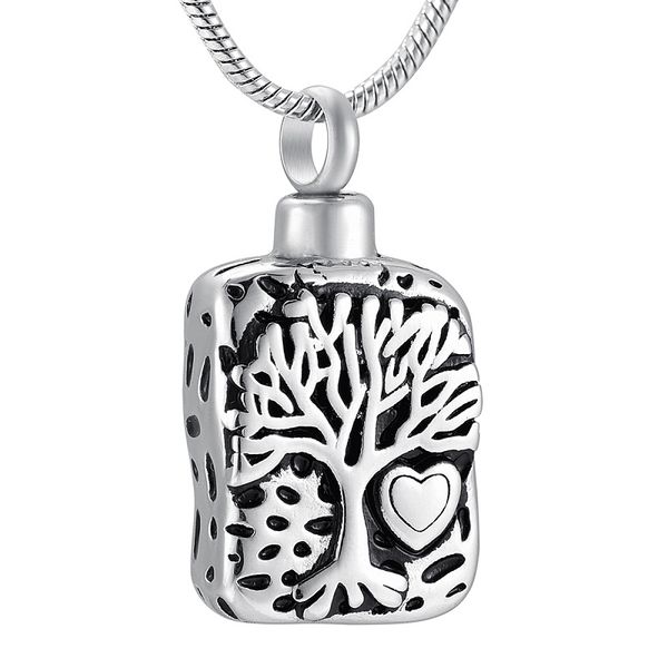 ijd9910 silver tree of life square stainless steel cremation jewelry for ashes urn pendant for pets human memorial necklaces men women
ijd9910 silver tree of life square stainless steel cremation jewelry for ashes urn pendant for pets human memorial necklaces men women