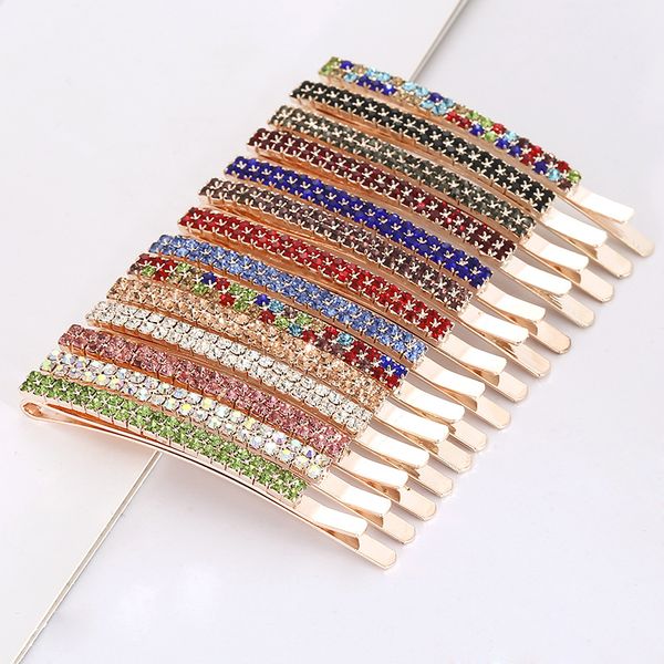 s939 europe fashion jewelry women's double row rhinestone hairpin hair clip hair clip bobby pin lady barrette, Golden;silver
s939 europe fashion jewelry women's double row rhinestone hairpin hair clip hair clip bobby pin lady barrette, Golden;silver