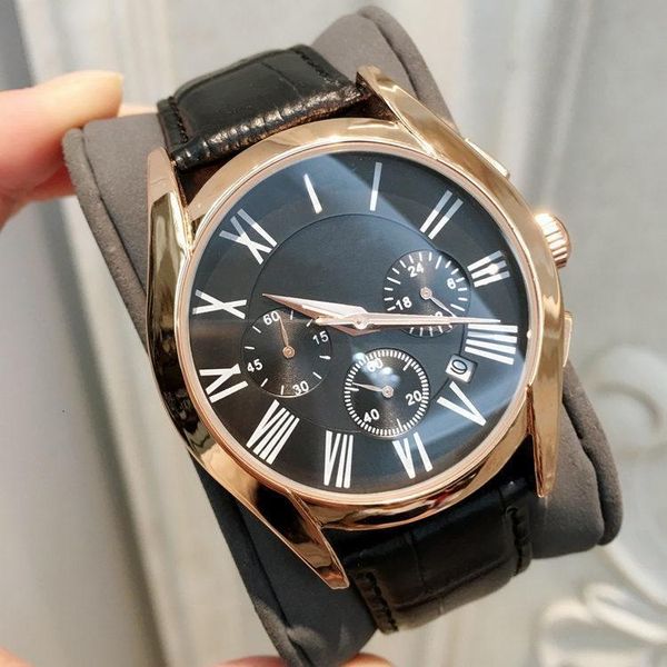 2020 luxury fashion man leather watches stainless steel classic quartz watch rose gold black sport wristwatches japan movement all subdials, Slivery;brown
2020 luxury fashion man leather watches stainless steel classic quartz watch rose gold black sport wristwatches japan movement all subdials, Slivery;brown