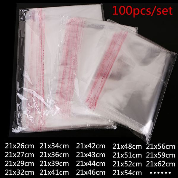 100pcs 21cm width clear self-adhesive cello cellophane bag self sealing plastic bags for clothing fruit packing resealable bag66
100pcs 21cm width clear self-adhesive cello cellophane bag self sealing plastic bags for clothing fruit packing resealable bag66