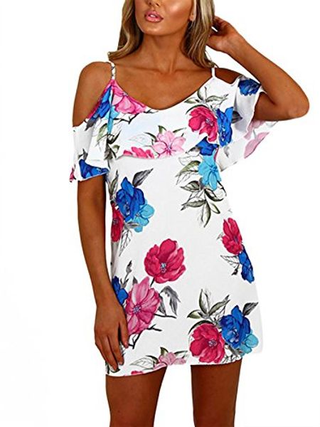 yoins dress random floral print flouncy cold shoulder spaghetti strap sling tunic top, Black;gray
yoins dress random floral print flouncy cold shoulder spaghetti strap sling tunic top, Black;gray