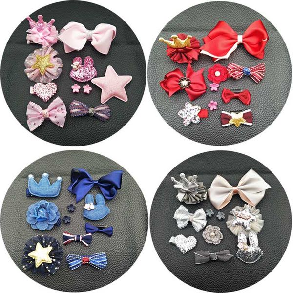 royalbeier 10 pcs/set "birthday present" children girl hair barrette lovely bow-knot hairpins headwear hair clip accessories, Slivery;white
royalbeier 10 pcs/set "birthday present" children girl hair barrette lovely bow-knot hairpins headwear hair clip accessories, Slivery;white