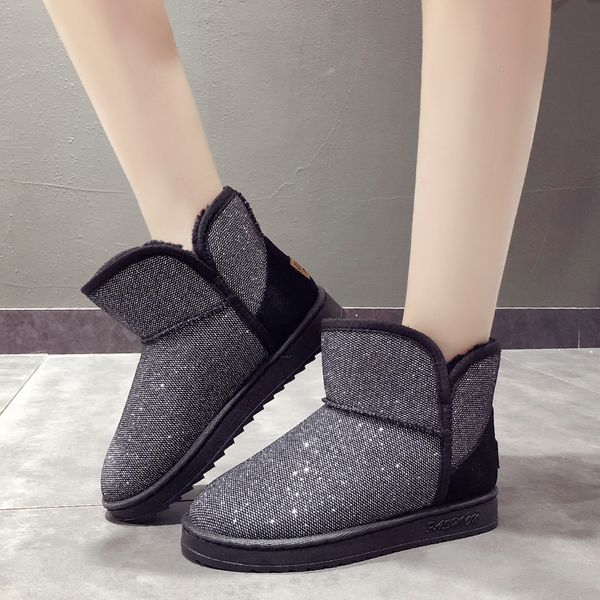 2019 winter new women snow boots plus plush keep warm bling winter boots comfortable non-slip australia emu, Black
2019 winter new women snow boots plus plush keep warm bling winter boots comfortable non-slip australia emu, Black