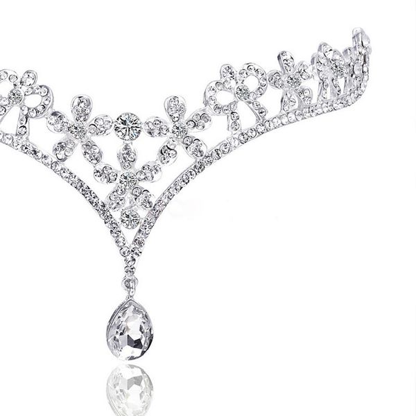 fashion crystal tiara crown hair accessories for wedding quinceanera hair chain pageant hair jewelry, Golden;silver
fashion crystal tiara crown hair accessories for wedding quinceanera hair chain pageant hair jewelry, Golden;silver