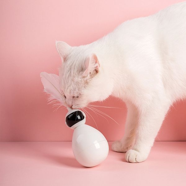 can't knock down funny cat toys, feather interaction, robot, tumbler swing pet toy, funny cat artifact
can't knock down funny cat toys, feather interaction, robot, tumbler swing pet toy, funny cat artifact