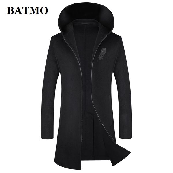 batmo 2019 new arrival autumn&winter wool hooded jackets men,men's wool trench coat,plus-size m-xxxl 2008, Black
batmo 2019 new arrival autumn&winter wool hooded jackets men,men's wool trench coat,plus-size m-xxxl 2008, Black