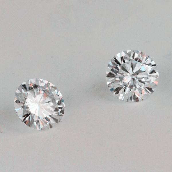 offer the certificate test positive ij color round brilliant cut 1ct 6.5mm vvs clarity lab grown moissanite diamond for earring, Black
offer the certificate test positive ij color round brilliant cut 1ct 6.5mm vvs clarity lab grown moissanite diamond for earring, Black