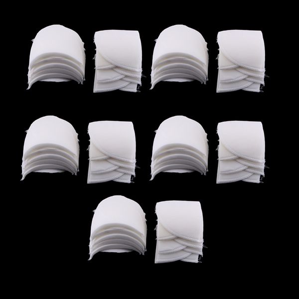 30 pairs sew in sponge shoulder pads sewing crafts clothing accessories, Black
