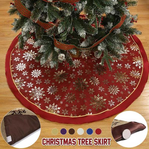 christmas tree skirt 48 inch festival decor round burlap home new year party decoration 6 colors for home new year x-mas decor
christmas tree skirt 48 inch festival decor round burlap home new year party decoration 6 colors for home new year x-mas decor