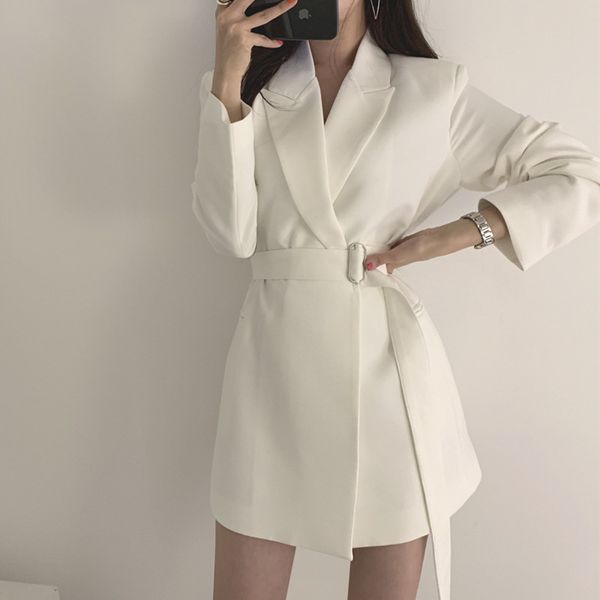 2019 new fashion autumn long sleeve turn down collar female loose vestidos mujer casual korean vintage women's coat with belt, Black;brown
2019 new fashion autumn long sleeve turn down collar female loose vestidos mujer casual korean vintage women's coat with belt, Black;brown