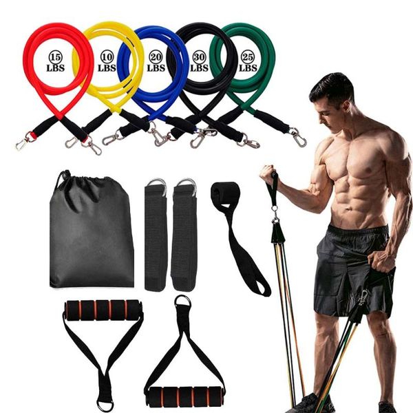 resistance bands 11 pcs/set latex training exercise yoga tubes workout body rubber expander elastic resist
resistance bands 11 pcs/set latex training exercise yoga tubes workout body rubber expander elastic resist