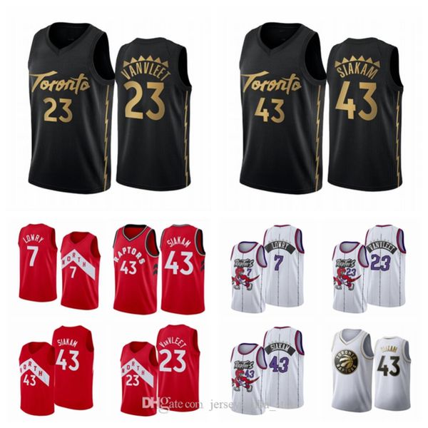 men youth toronto raptors 7 lowry 23 vanvleet 43 siakam white red black 2019/20 city edition nba swingman jersey 01, Black;red
men youth toronto raptors 7 lowry 23 vanvleet 43 siakam white red black 2019/20 city edition nba swingman jersey 01, Black;red