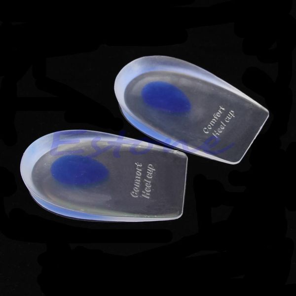 blue gel shoes pads cushion heel cup insoles massager inserts heel spur pain silicone for women men, Black
blue gel shoes pads cushion heel cup insoles massager inserts heel spur pain silicone for women men, Black