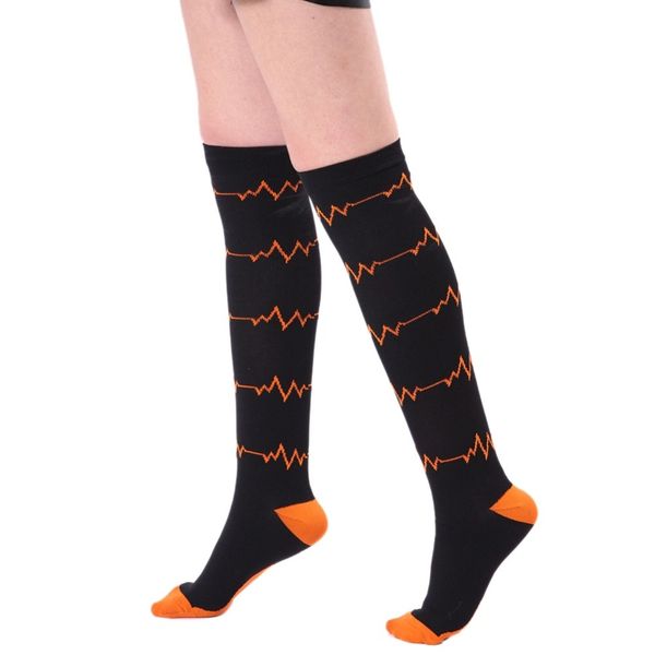 long tube compression socks women men knee high colorful printed nylon quick dry sweat absorption hosiery outdoor cycling, Black
long tube compression socks women men knee high colorful printed nylon quick dry sweat absorption hosiery outdoor cycling, Black
