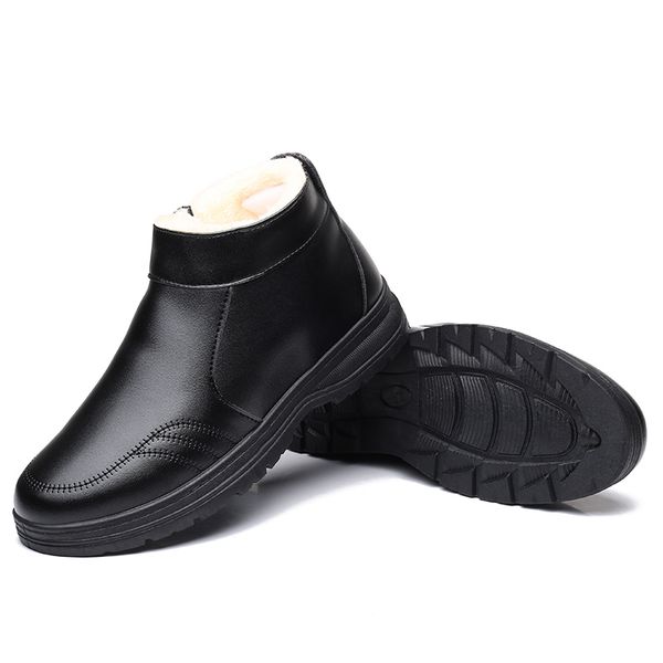 winter new warm snow boots men's casual korean fashion comfortable round toe waterproof shoes 2#15/15d50, Black
winter new warm snow boots men's casual korean fashion comfortable round toe waterproof shoes 2#15/15d50, Black