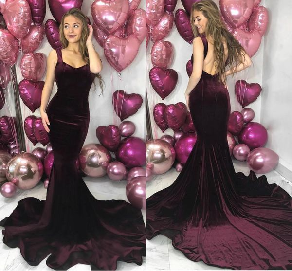 burgundy velvet mermaid prom dresses long formal evening gowns backless special occasion arabic dress party dress for women, Black
burgundy velvet mermaid prom dresses long formal evening gowns backless special occasion arabic dress party dress for women, Black