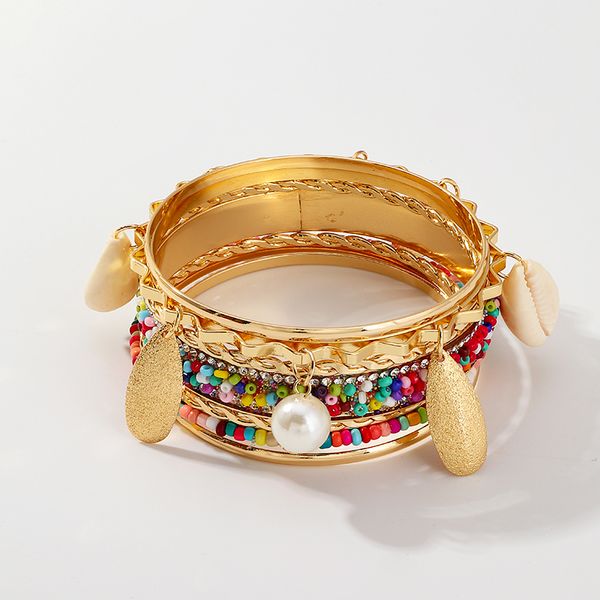 boho многослойные оболочки имитация жемчужные браслеты для женщин корейский золотой цвет элегантный ретро браслеты день рождения творческий, Black
boho многослойные оболочки имитация жемчужные браслеты для женщин корейский золотой цвет элегантный ретро браслеты день рождения творческий, Black