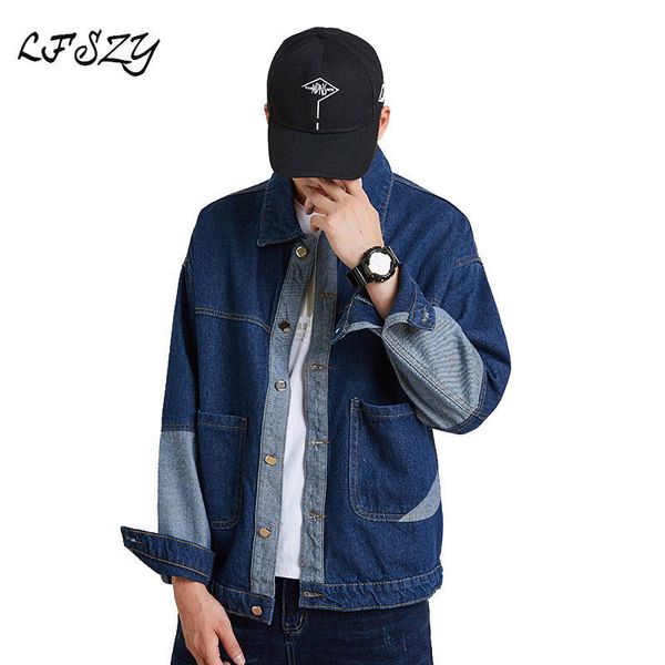 denim jacket male spring and autumn denim jacket male trend 2019 new blue loose korean more size m-xxl, Black;brown
denim jacket male spring and autumn denim jacket male trend 2019 new blue loose korean more size m-xxl, Black;brown