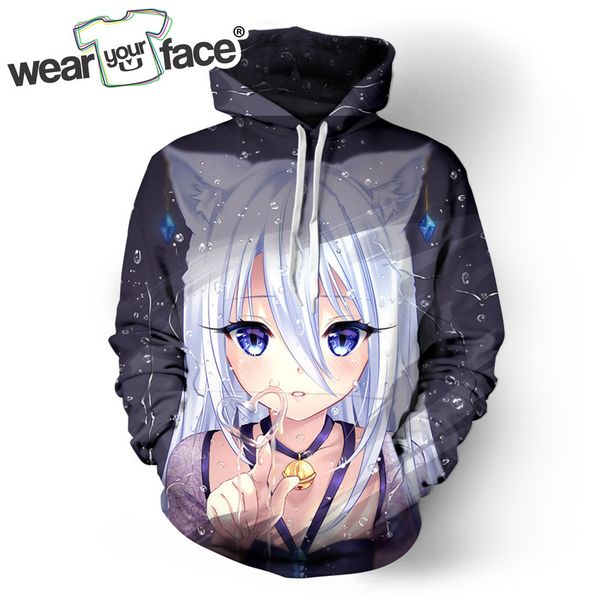 neko ears cute cartoon 3d all over printed crewneck sweatshirts hoodies hip hop hipster streetwear casual men clothing, Black
neko ears cute cartoon 3d all over printed crewneck sweatshirts hoodies hip hop hipster streetwear casual men clothing, Black