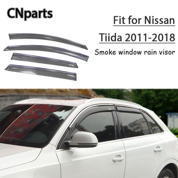 cnparts 4pcs abs for nissan tiida c12 2011 2012 2013 2014-2018 car smoke window visor keep fresh air convection accessories
cnparts 4pcs abs for nissan tiida c12 2011 2012 2013 2014-2018 car smoke window visor keep fresh air convection accessories