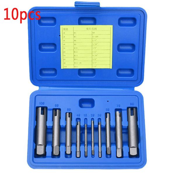 1 set screw extractor steel broken peeled tap remover speedy grab and fixing screw tool
1 set screw extractor steel broken peeled tap remover speedy grab and fixing screw tool