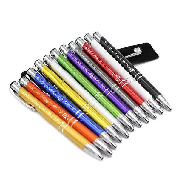30pcs engraved bulk metal ballpoint pens personalized wedding favors baby shower birthday baptism party christmas gift customize other event
30pcs engraved bulk metal ballpoint pens personalized wedding favors baby shower birthday baptism party christmas gift customize other event