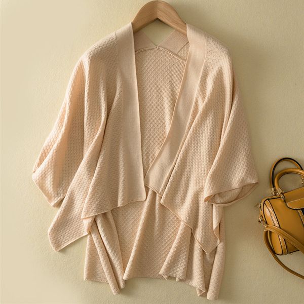 lhzsyy spring new women's wool knit cardigan solid color large size wild jacket 2019 fashion without buckle asymmetric sweater, White
lhzsyy spring new women's wool knit cardigan solid color large size wild jacket 2019 fashion without buckle asymmetric sweater, White